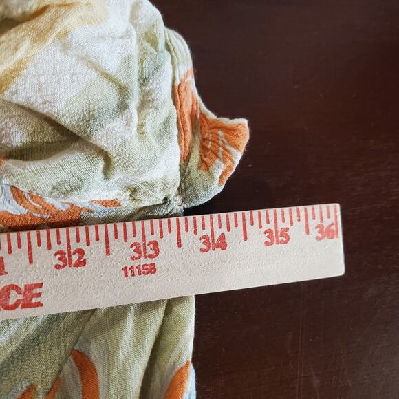 Free People Morning Glory Kimono One Size Asian Floral Open Hippie Boho Festival - Picture 11 of 12